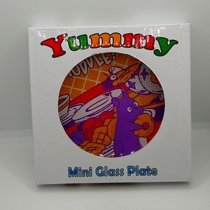 Studio Ghibli Yummy Glass Mini Plate Spirited Away (Toddie!) BIN-Q BL-KT-8691
